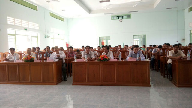 Khai giảng các lớp Trung cấp Luật Khóa 8 tại huyện Thoại Sơn, tỉnh An Giang