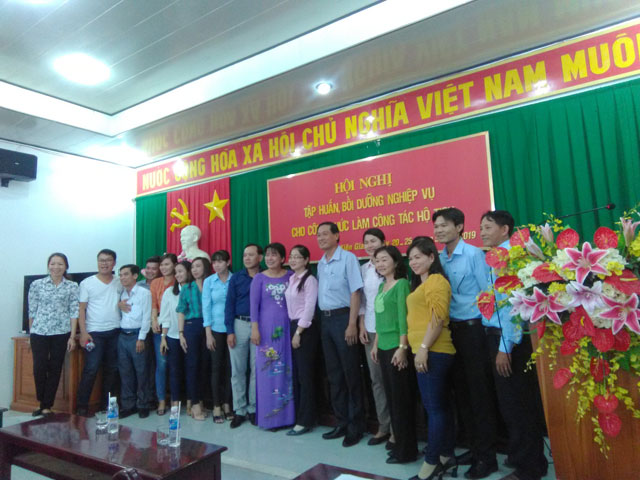 Tổ chức lớp Bồi dưỡng nghiệp vụ hộ tịch cho công chức làm công tác hộ tịch tại tỉnh Kiên Giang năm 2019